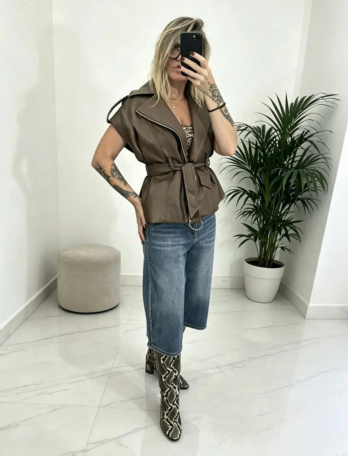 Bermuda jeans Viola